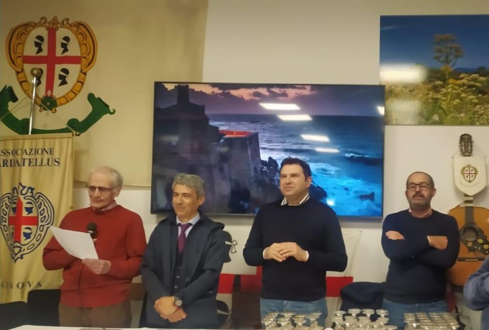 
	Da sinistra: Maurizio Marceddu, Bastianino Mossa, Mario Mascia e Claudio Villa

