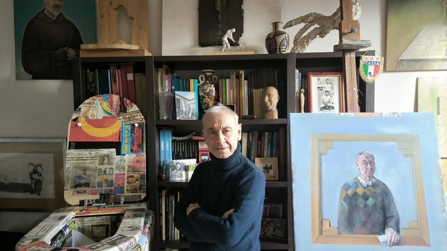 Da Livorno ai grandi del mondo con la sua arte: Antonio Vinciguerra si racconta: «Con Mattarella un’emozione grande»<br>