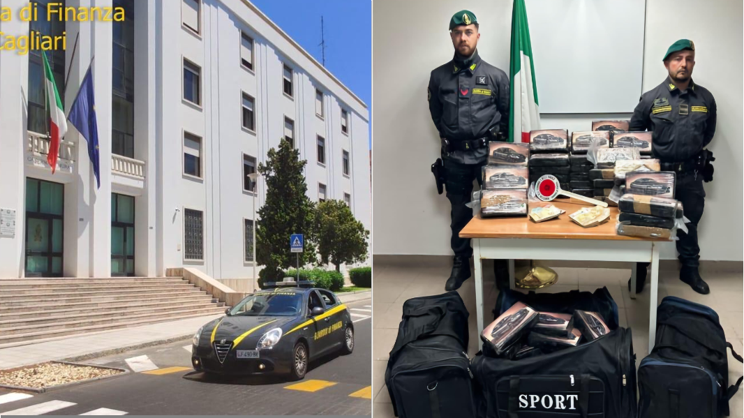 Sequestro record di cocaina del valore di 10 milioni di euro: due arresti – VIDEO