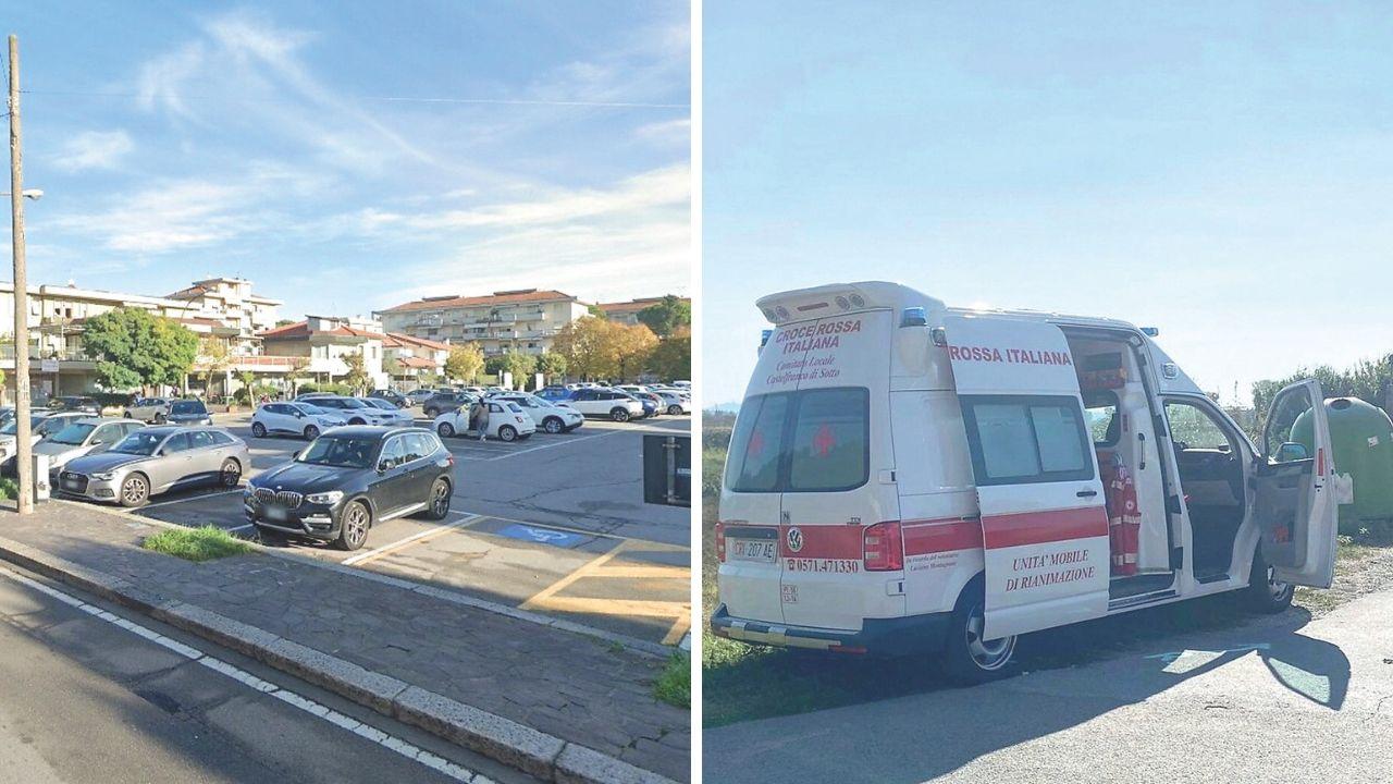 Santa Croce, equipaggio dell'ambulanza aggredito dagli amici del ferito: spinte e minacce per farli ripartire subito