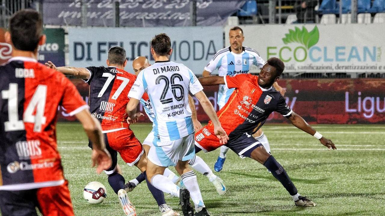 Una fase del match (credit ufficio stampa Virtus Entella)