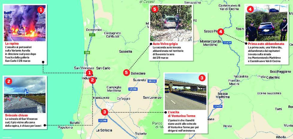 Assalto al portavalori pianificato, il commando sardo sapeva che la strada era chiusa