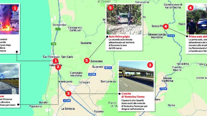 Assalto al portavalori pianificato, il commando sardo sapeva che la strada era chiusa