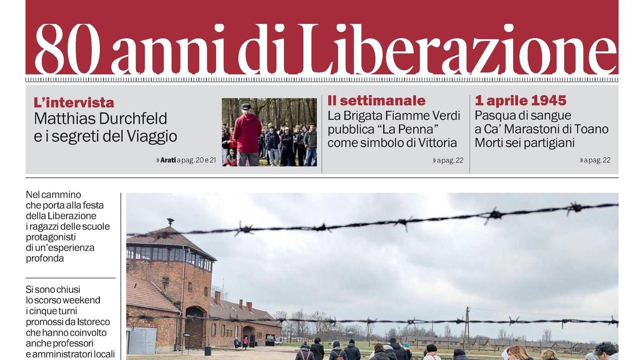 Gli ottant’anni della libertà riconquistata: ve li raccontiamo con un inserto