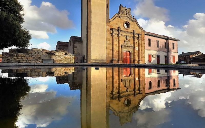
	La chiesa della Madonna delle Grazie, a Masullas

