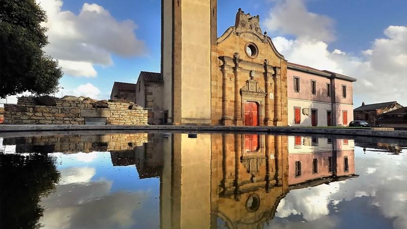 La chiesa della Madonna delle Grazie, a Masullas
