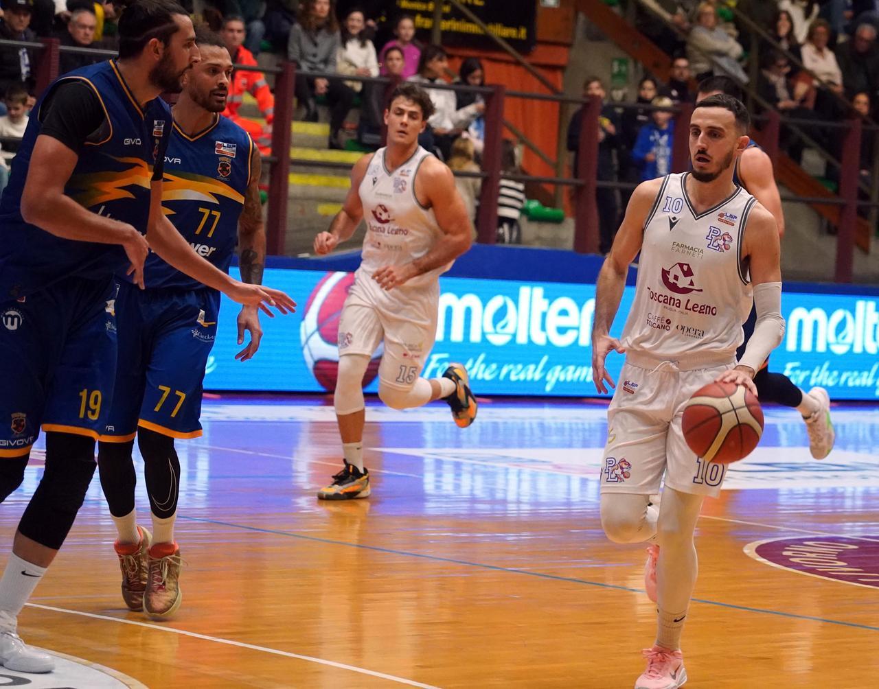 
	Un momento del match fra Pielle e Ruvo (foto Silvi)

