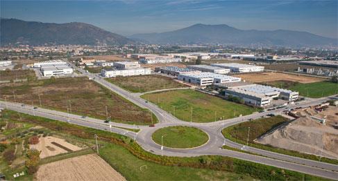 
	Il Macrolotto 2 visto dall'alto

