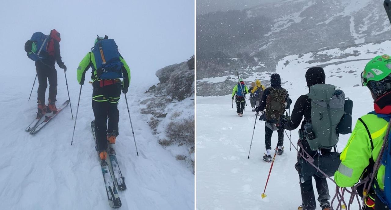 L'operazione di soccorso