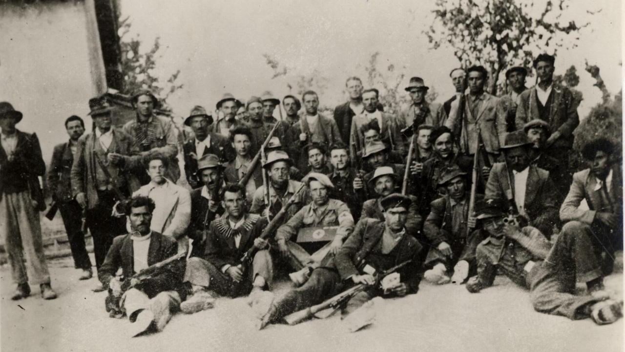 Una delle prime formazioni partigiane attive in Appennino