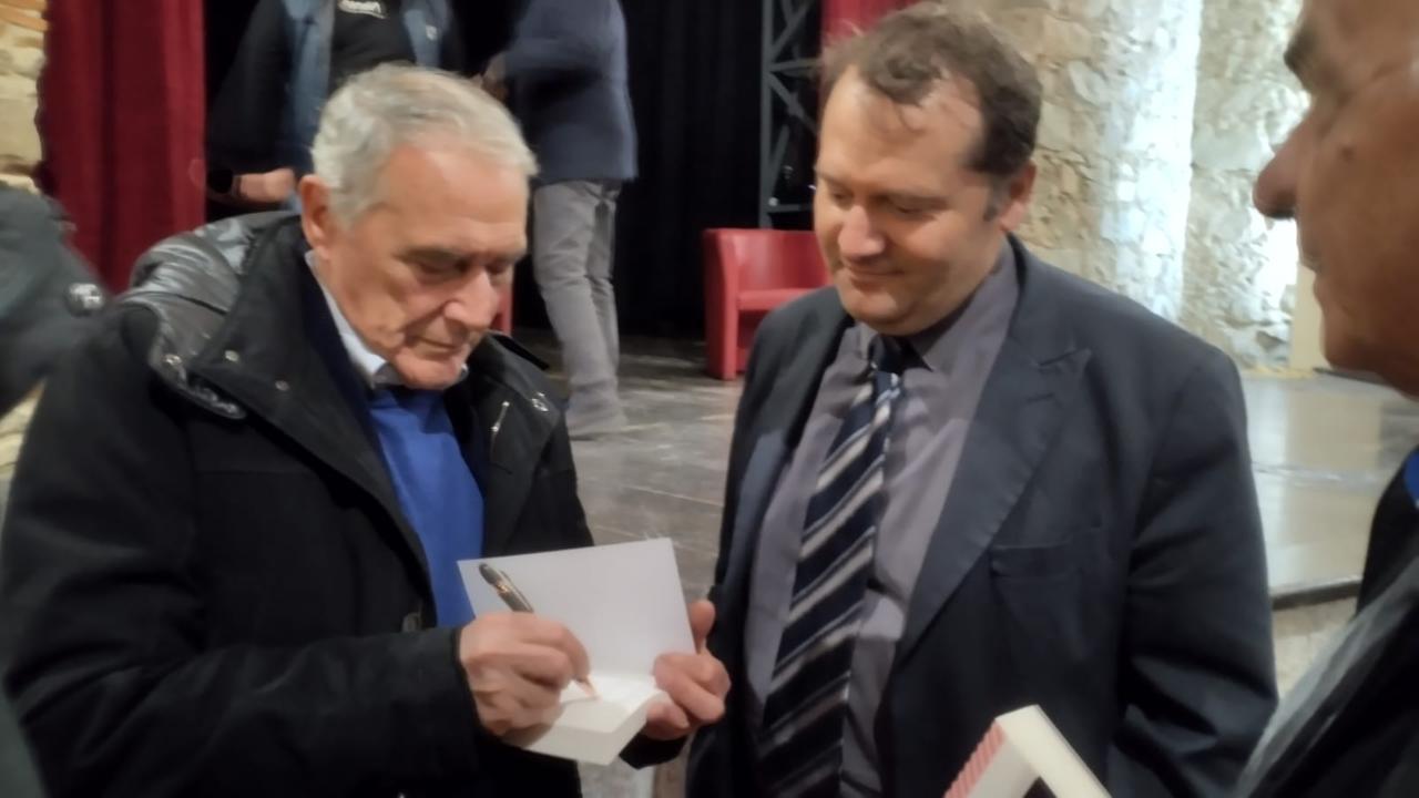 
	L'ex magistrato Pietro Grasso a Tortol&igrave;

