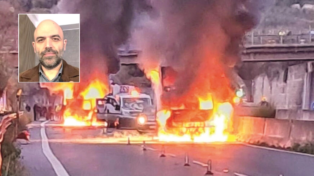 Assalti ai portavalori, Saviano: «Parlare di criminalità organizzata non è offendere i sardi» – VIDEO