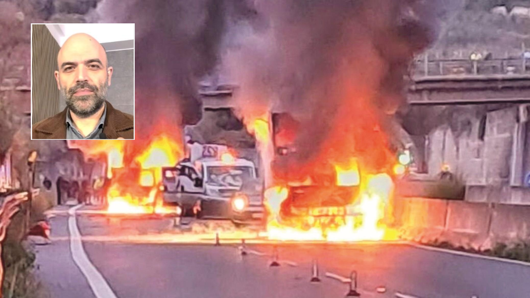 Assalti ai portavalori, Saviano: «Parlare di criminalità organizzata non è offendere i sardi» – VIDEO