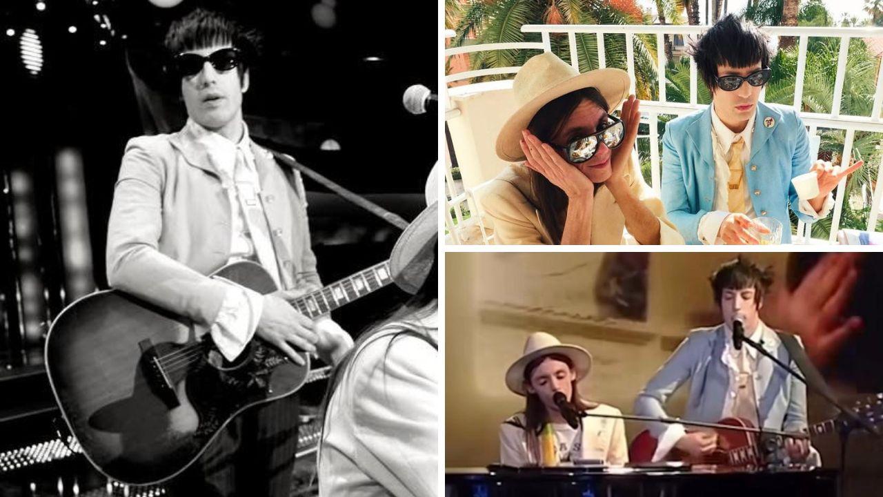 
	Tommaso Ottomano con l&rsquo;amico fraterno Lucio Corsi

