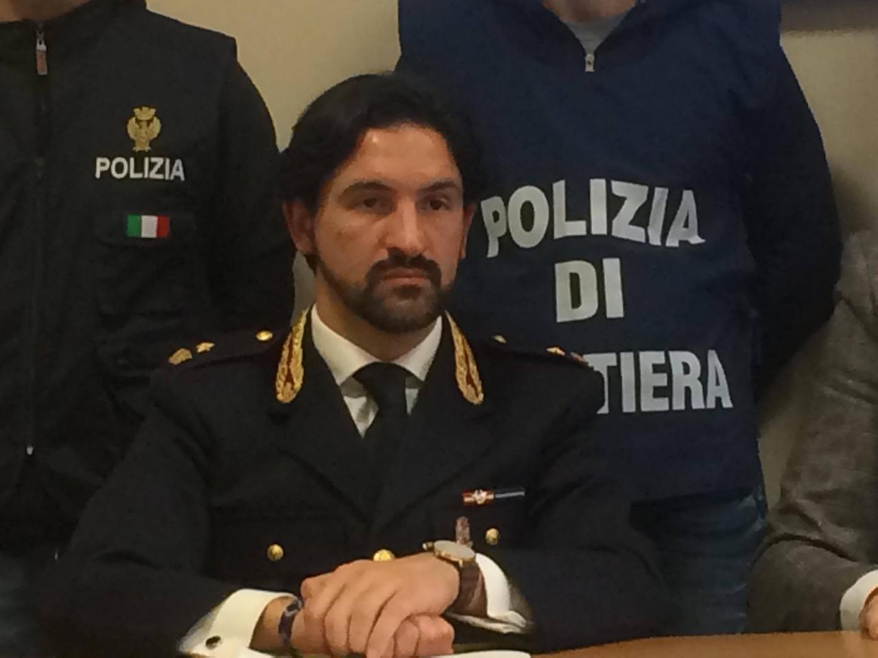 Il vicequestore Giuseppe Lodeserto (foto d'archivio)