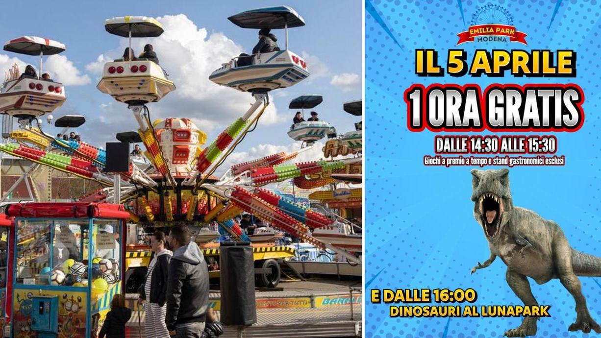 “Emilia Park”, dal 5 aprile tornano i baracconi a Modena: il programma e le novità