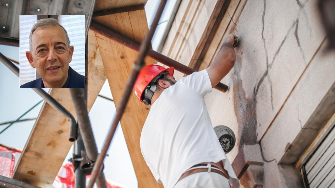 Nel riquadro Roberto Li Gioi, presidente della commissione Urbanistica