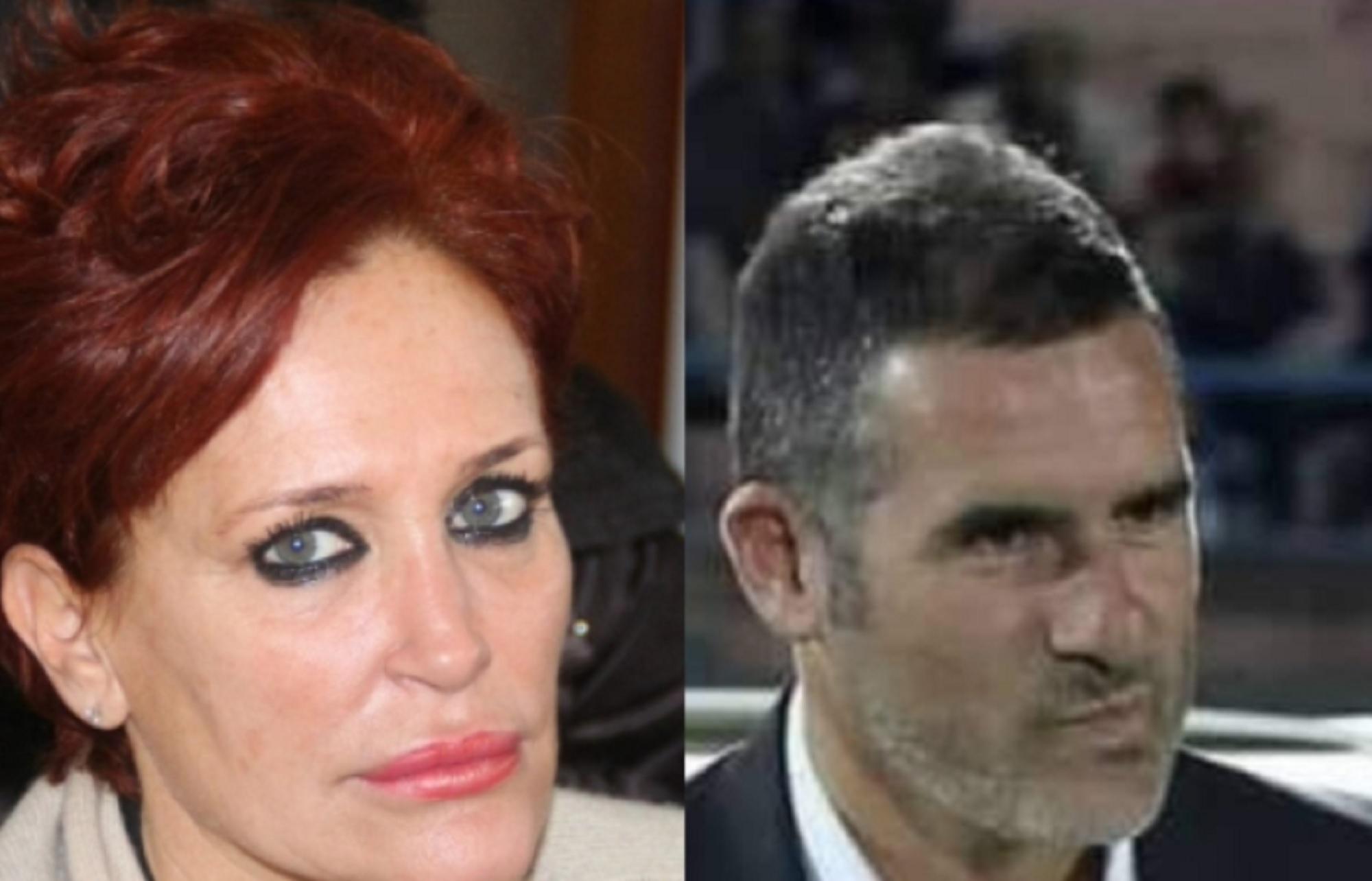 A sinistra Paola Nucci, dirigente di Fratelli d'Italia. A destra Cristiano Lucarelli