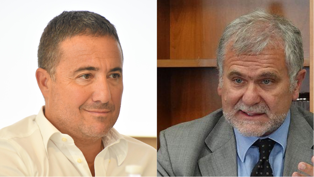 
	Da sinistra Piero Maieli di Forza Italia e l'assessore Armando Bartolazzi

