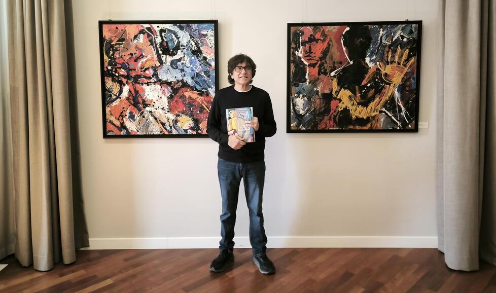 Livorno, Ballantini e le sue&nbsp; "Periferie dell’esistenza”: l'arte è show