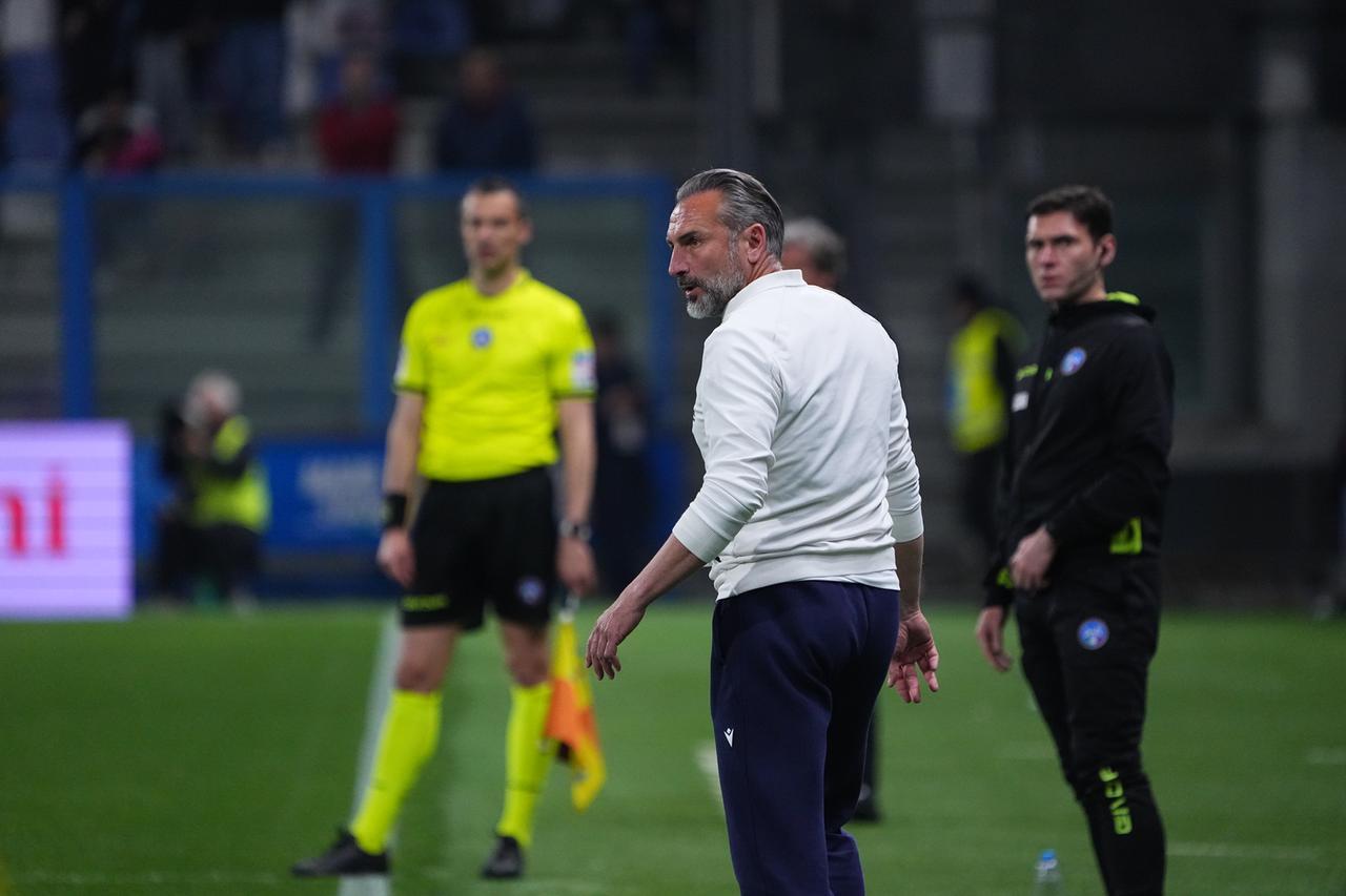 Dionigi: «Partita giocata bene: il pari sarebbe stato il risultato più giusto»