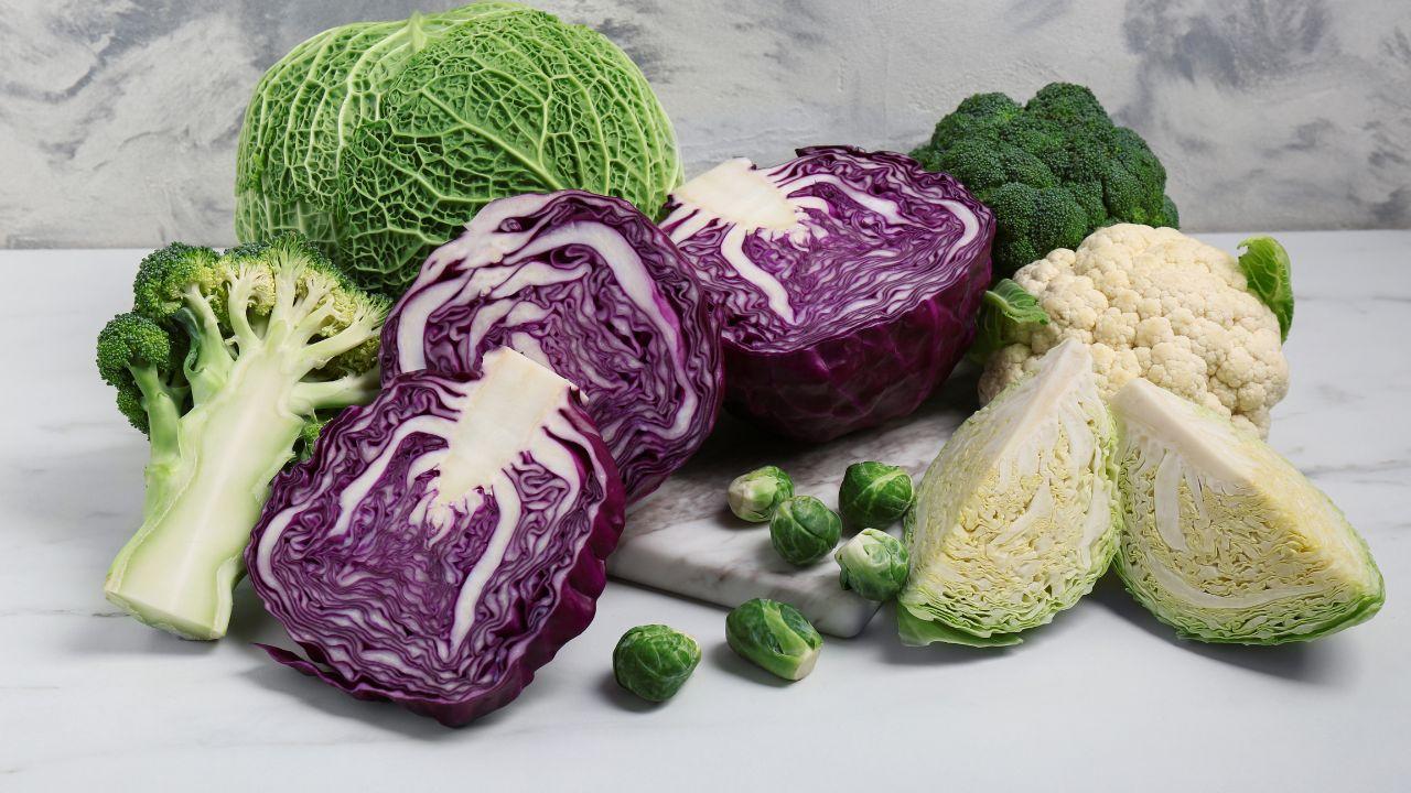 Diverse tipologie di cavolo