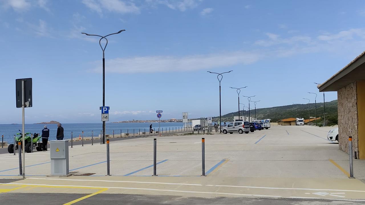 Il lungomare di Badesi da poco riqualificato