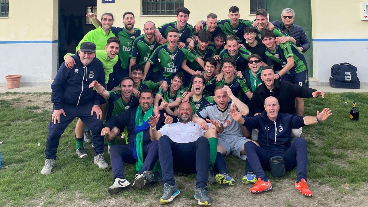 L'esultanza del Gs Bellaria Cappuccini