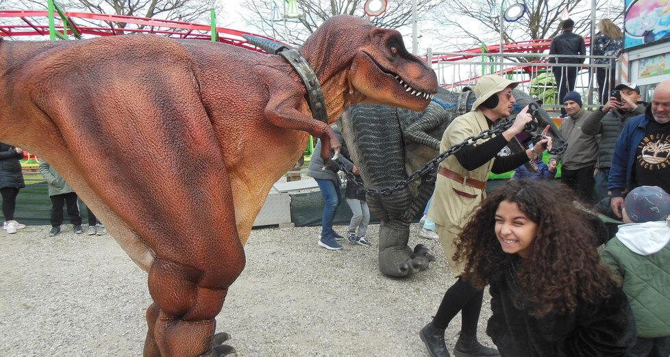 Ferrara, tra luna park e dinosauri 