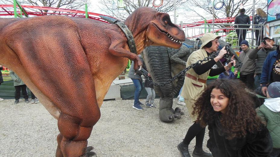 Ferrara, tra luna park e dinosauri