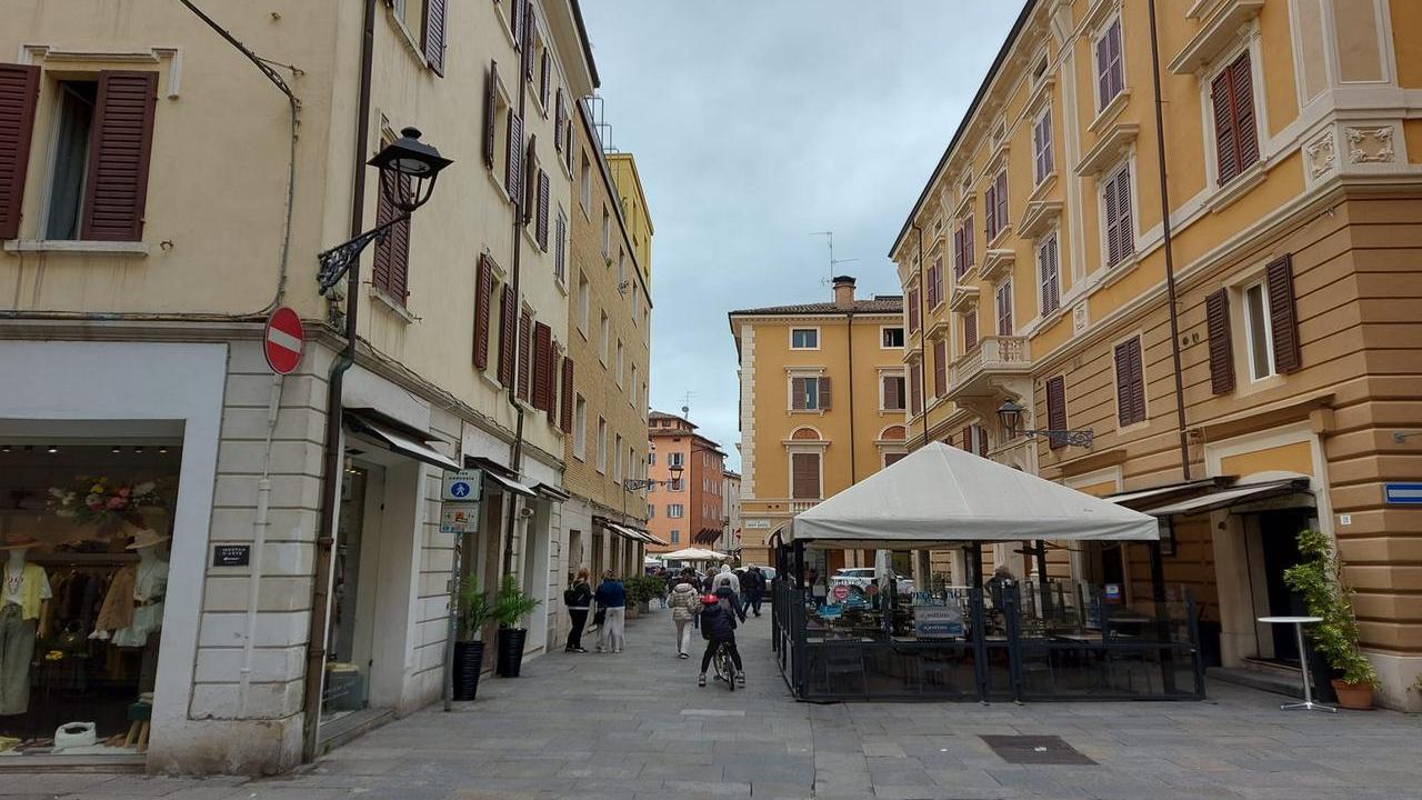 Via Taglio, in centro a Modena
