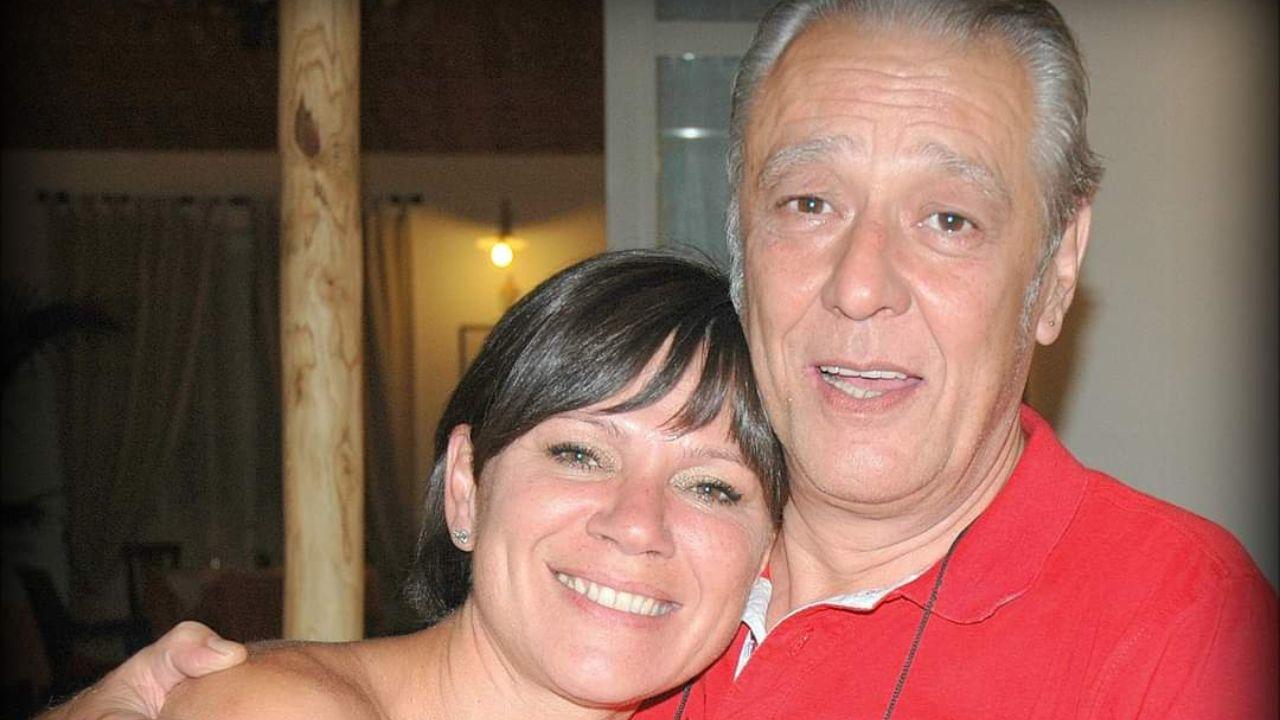 
	Gianluca Cucchiar con la moglie

