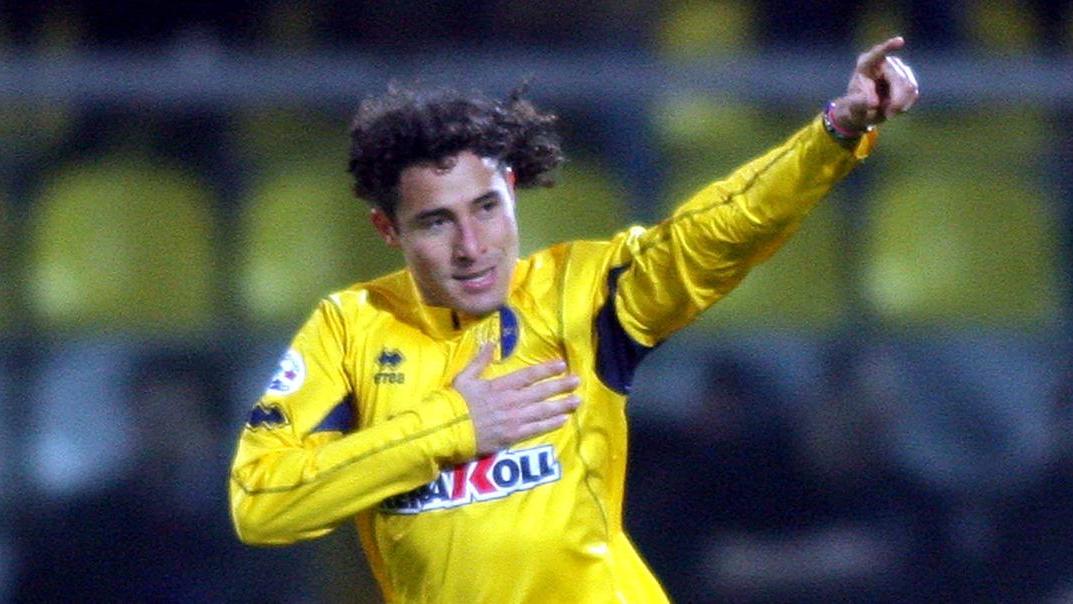 Jorge Bolano con la maglia del Modena