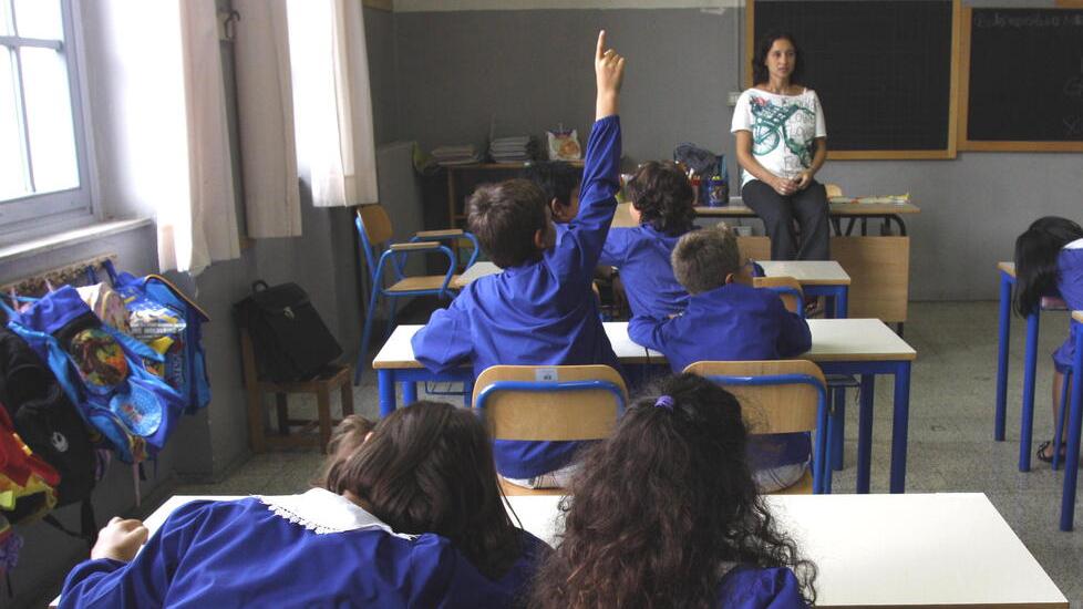 Una classe di una scuola primaria (foto d'archivio)