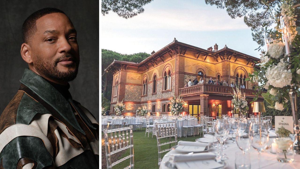 Will Smith e Villa Alpebella a Massa