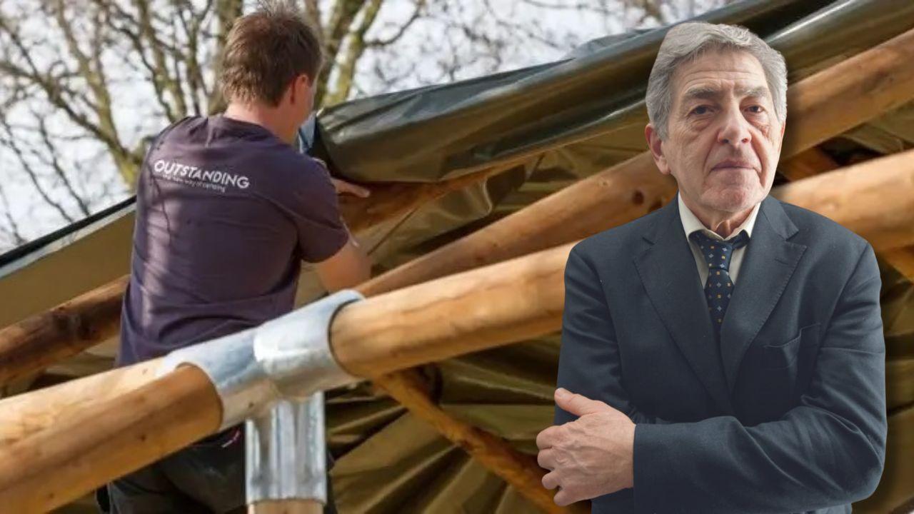 Quella tenda mai arrivata
e quindi mai installata
nonostante i vari solleciti