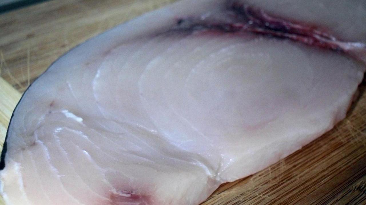 Un trancio di pesce spada