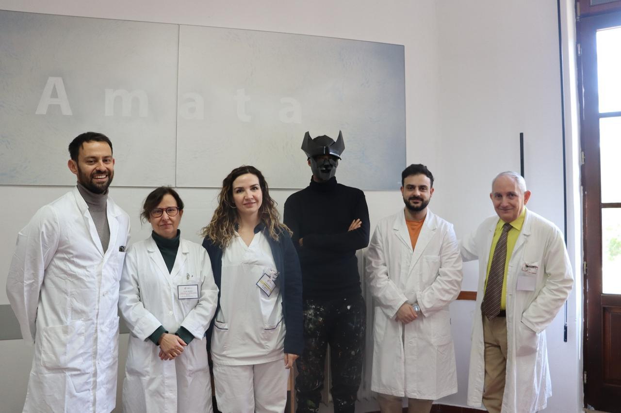 “Il sogno di Giulia” e Manu Invisible colorano la Dermatologia pediatrica dello Zonchello di Nuoro