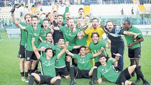 Il Corlo festeggia al Braglia la promozione in Seconda Categoria
