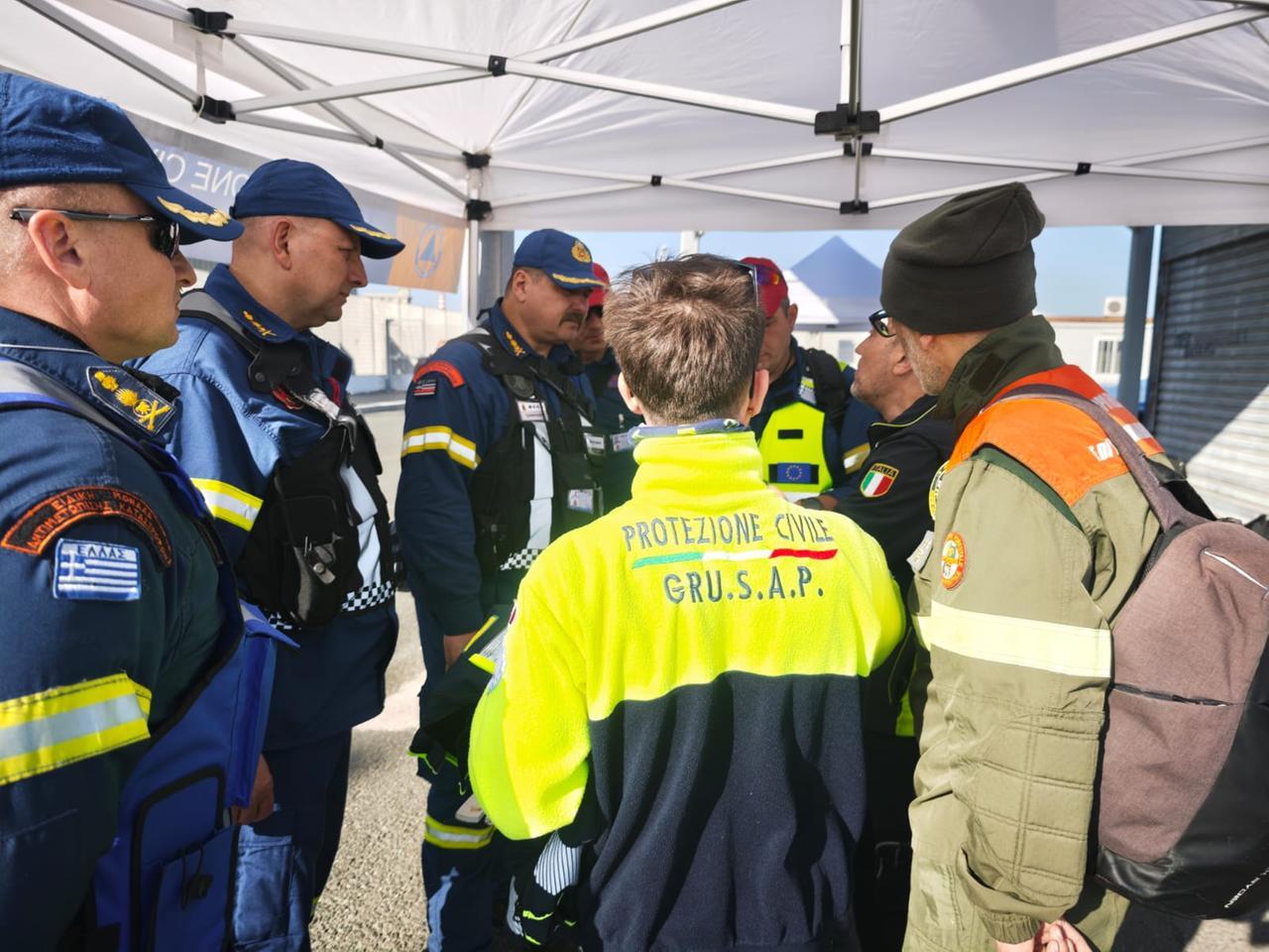 Protezione civile: partita a Nuoro l’imponente esercitazione internazionale Ita Eu Modex 2025