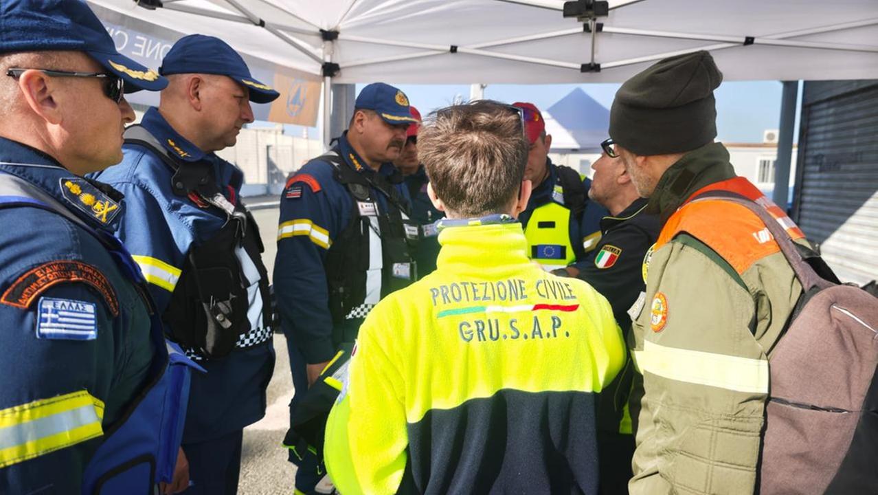 Protezione civile: partita a Nuoro l’imponente esercitazione internazionale Ita Eu Modex 2025