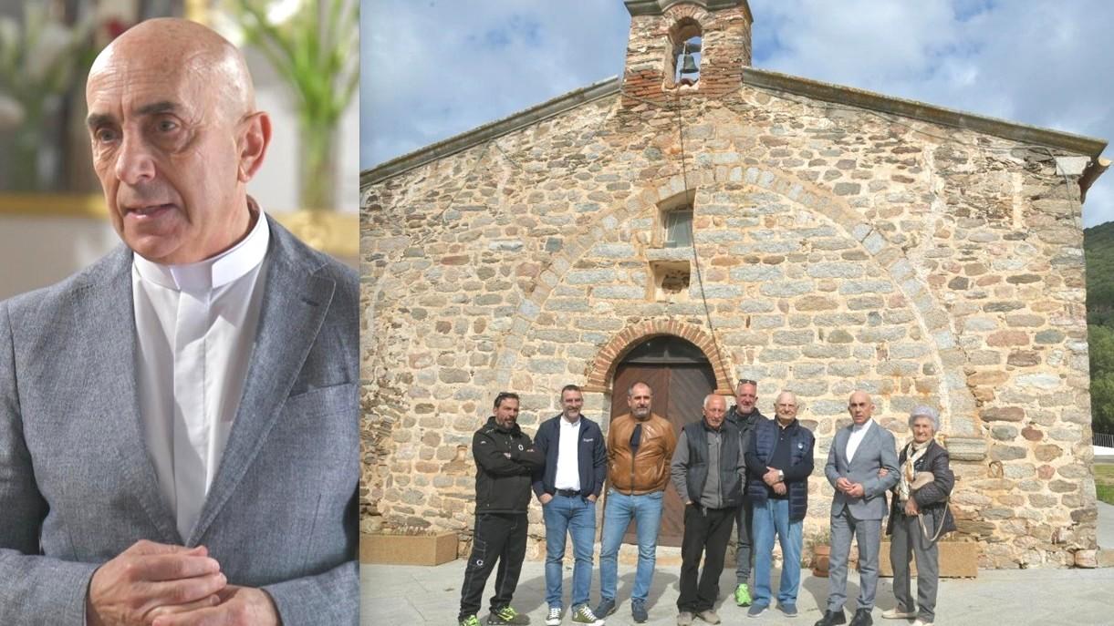 
	Don Francesco Tamponi e il comitato di San Vittore (foto Vanna Sanna)

