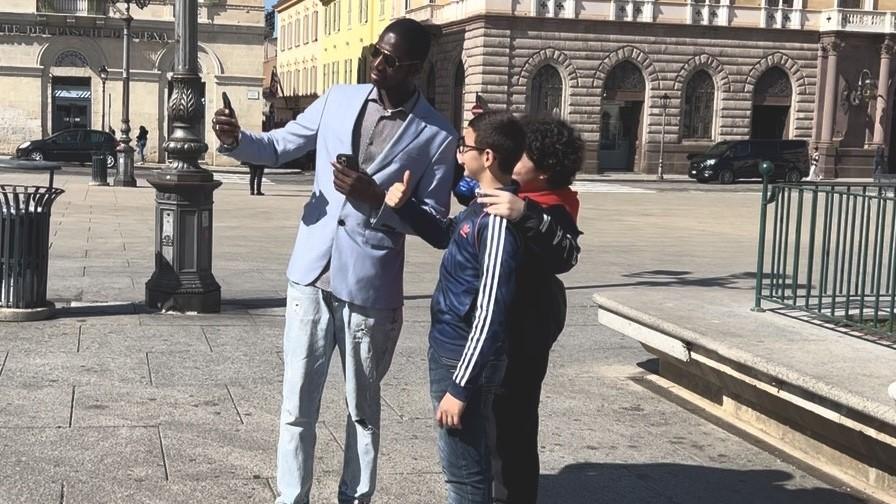 
	Buba in piazza d'Italia&nbsp; <strong>(Foto di Ivan Nuvoli)</strong>

