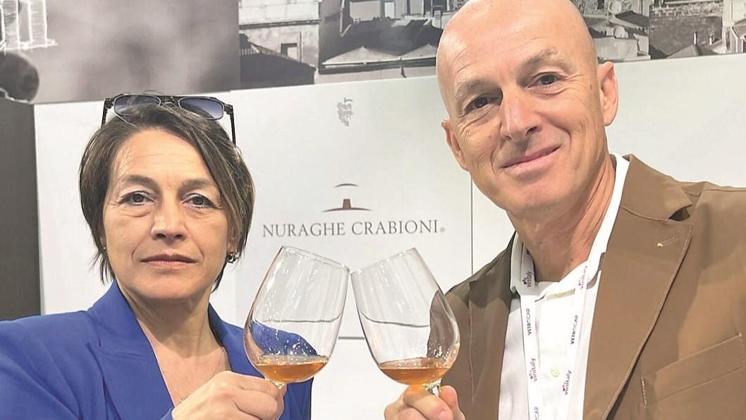 
	Alessandra e Maurizio Seghene&nbsp;della Cantina Nuraghe Crabioni

