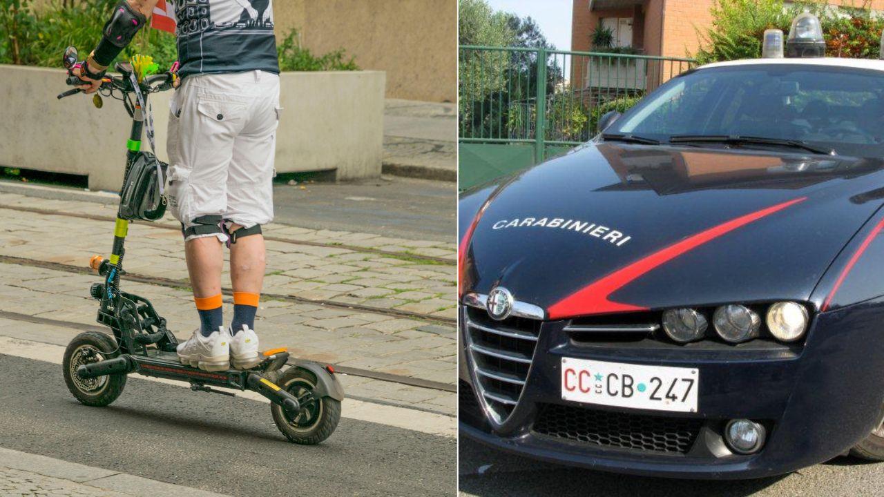 Sorpreso con la cocaina sul monopattino: arrestato