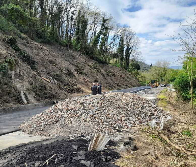 Valdinievole, riapre prima di Pasqua la strada provinciale Montalbano ma non per tutti
