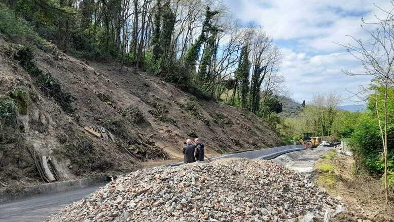 Valdinievole, riapre prima di Pasqua la strada provinciale Montalbano ma non per tutti