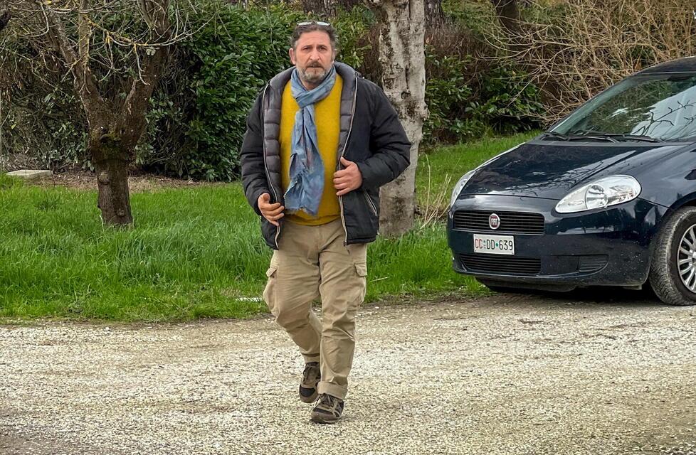 
	Daniele Maiorino sul luogo del delitto la mattina dell&rsquo;omicidio

