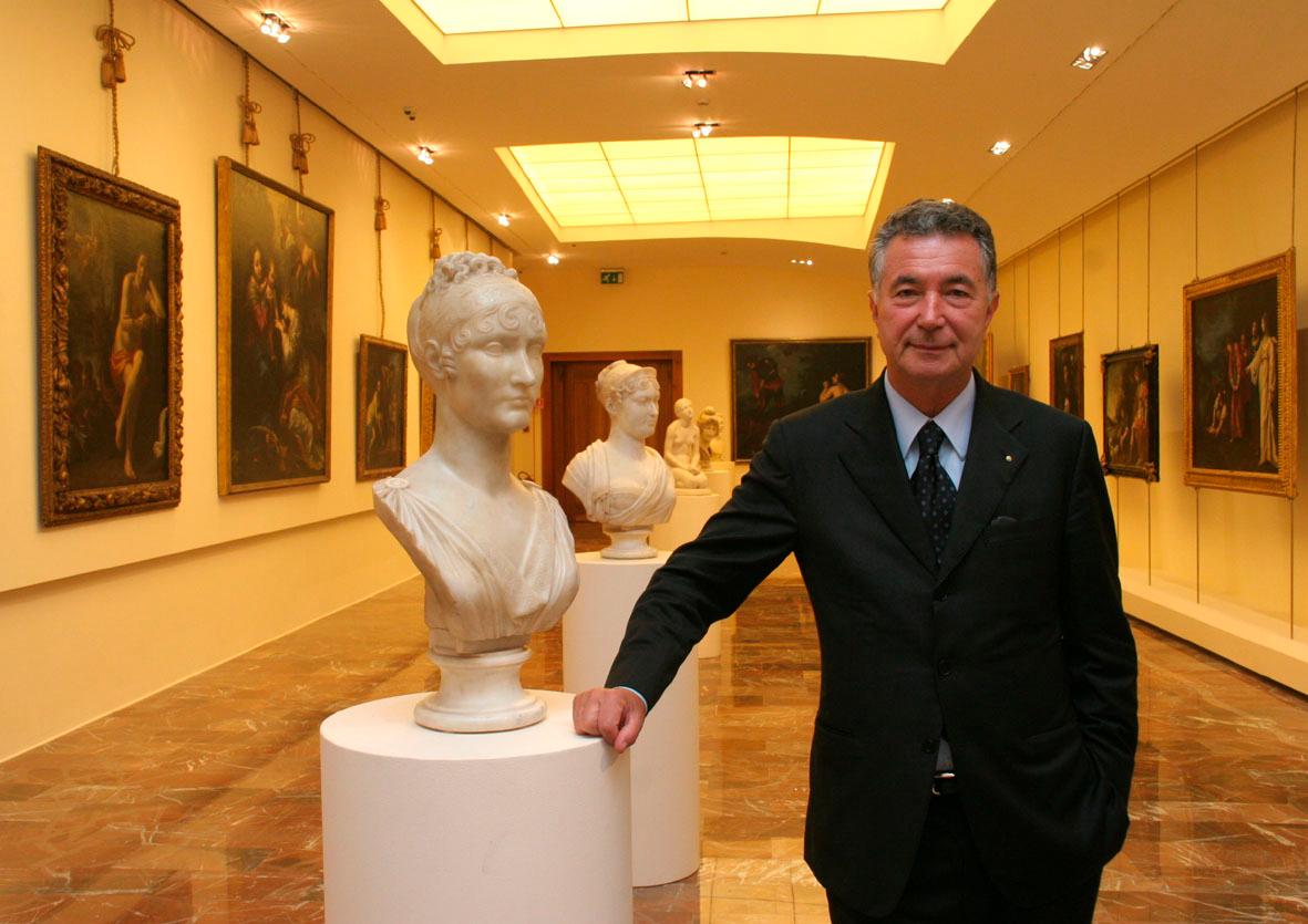 
	Gianni Zonin nella Galleria degli Alberti

