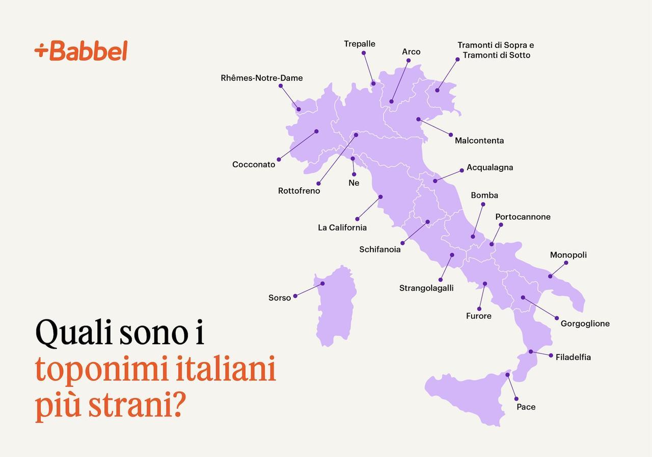 Sorso è tra i toponimi d’Italia più curiosi secondo Babbel